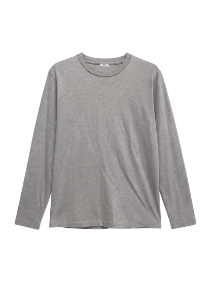 SHIPS: 抗菌・防臭 NANO-FINE(R) ハイゲージ クルーネック Tシャツ (ロンT)