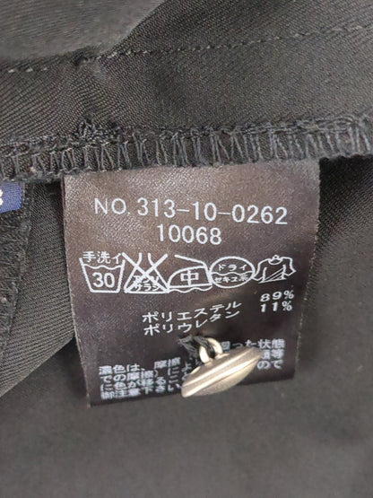 【手洗い可能】ワイドクロップドパンツ