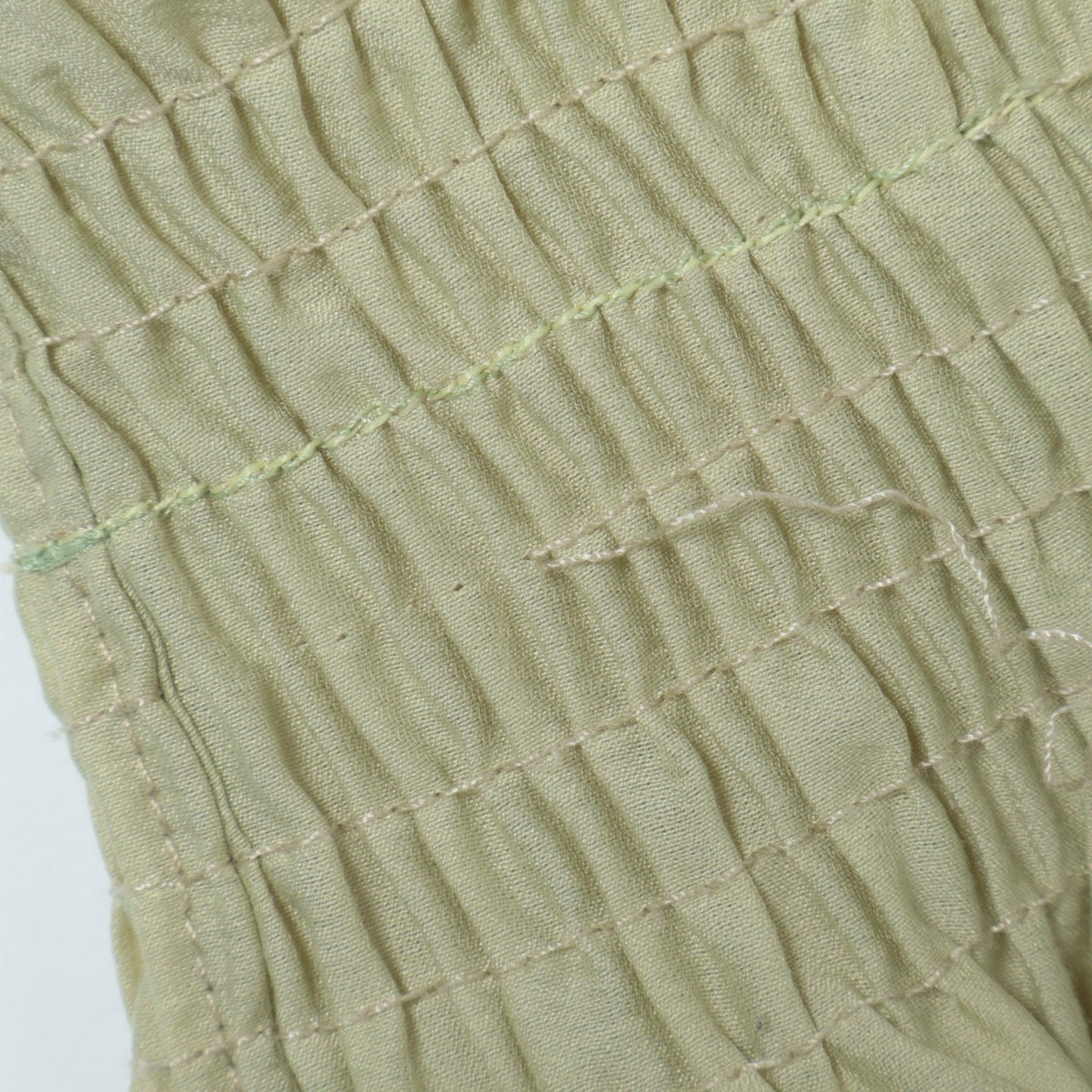 〈洗濯機可能〉シアーシャーリングブラウス