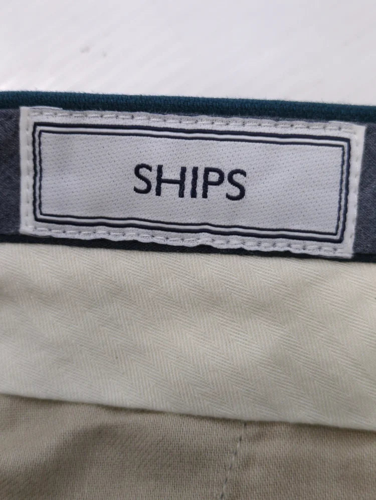 SHIPS: ラチネドビー ノープリーツパンツ