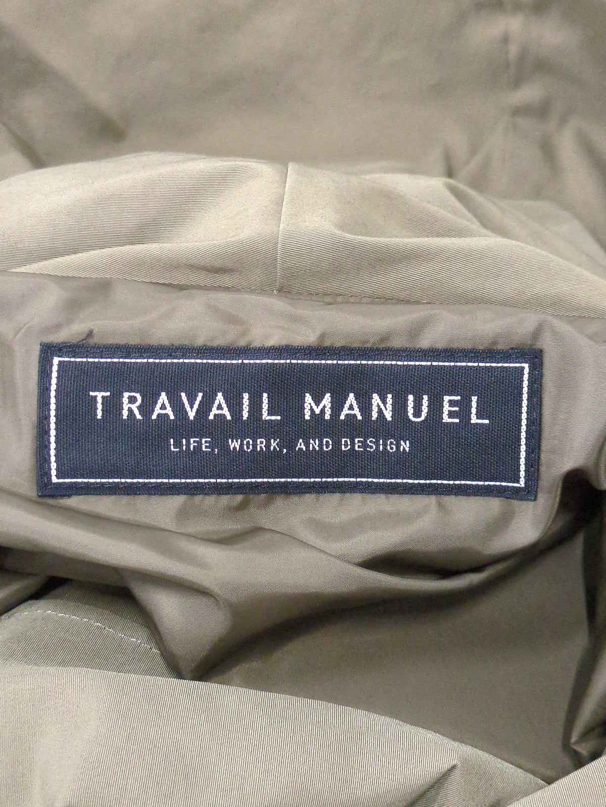 TRAVAILMANUEL:アウター
