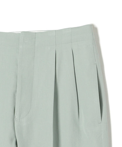 PrimaryNavyLabel:ウールコットン2タックパンツ