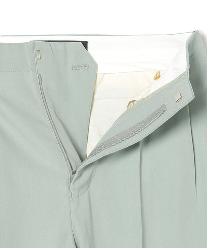 PrimaryNavyLabel:ウールコットン2タックパンツ