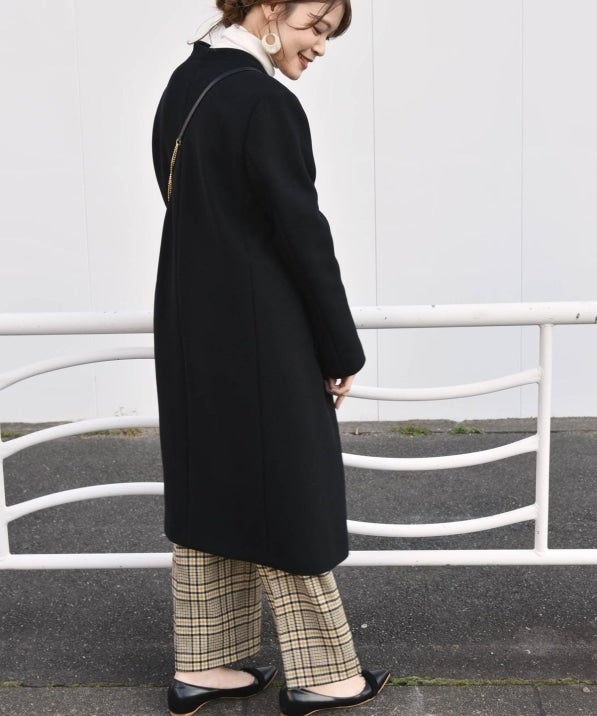 MANTECOノーラペルコート