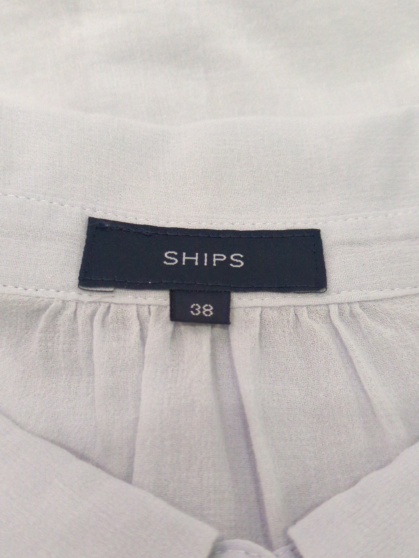 CTN/SLK GATHER BLOUSE