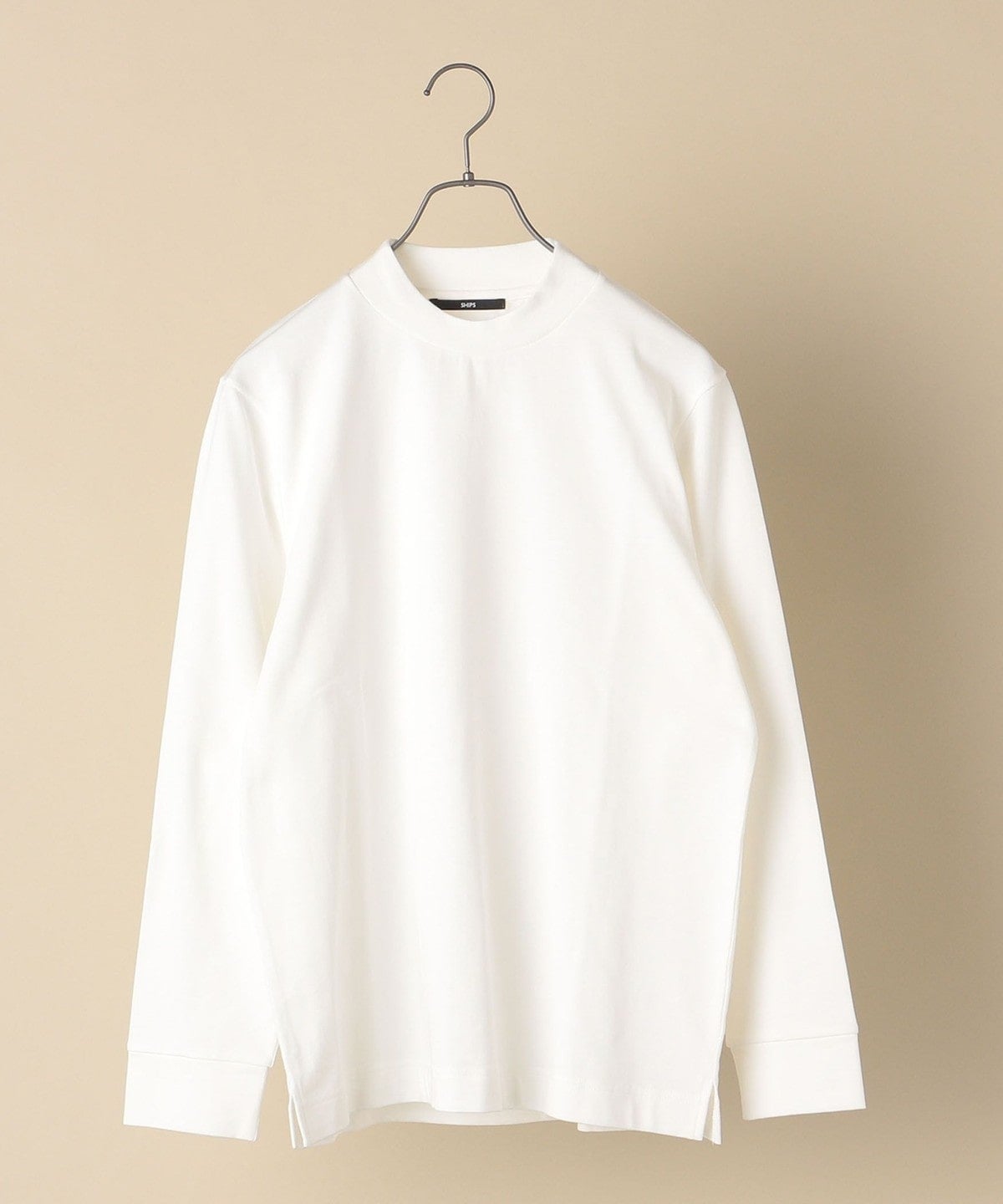 【WEB限定】SHIPS: 形態安定 防シワ加工 テレワーク ビズ Tシャツ (ロンT)