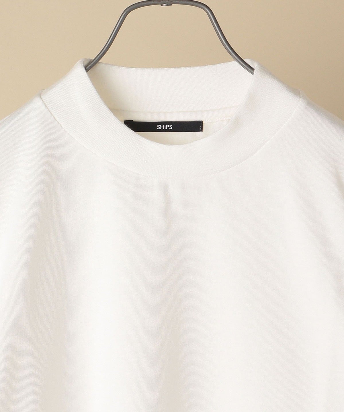 【WEB限定】SHIPS: 形態安定 防シワ加工 テレワーク ビズ Tシャツ (ロンT)