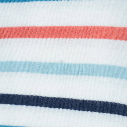 SHIPS KIDS:140〜160cm / オーガニック コットン ボーダー TEE