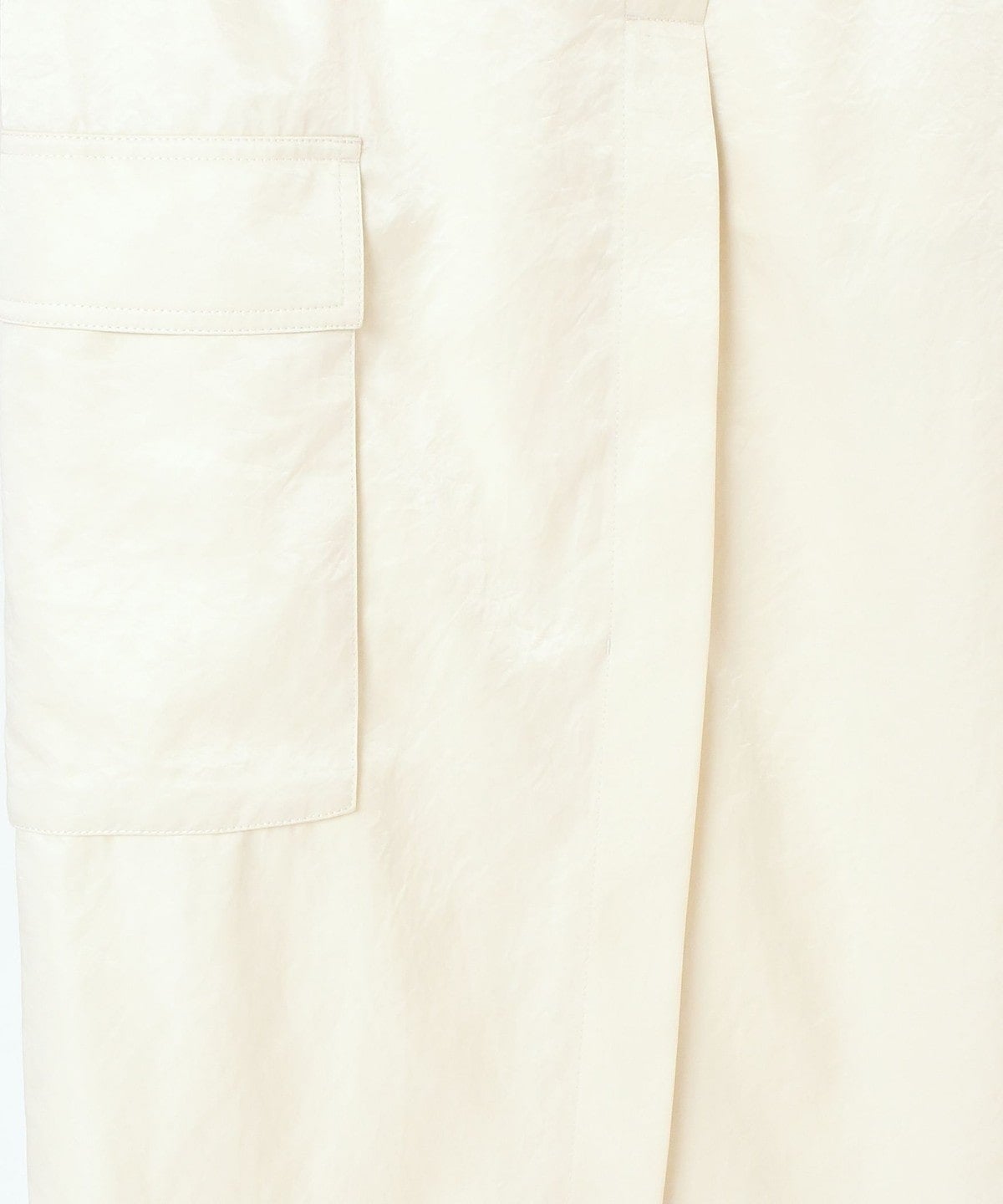 SHOP PRESSサテンラップスカート