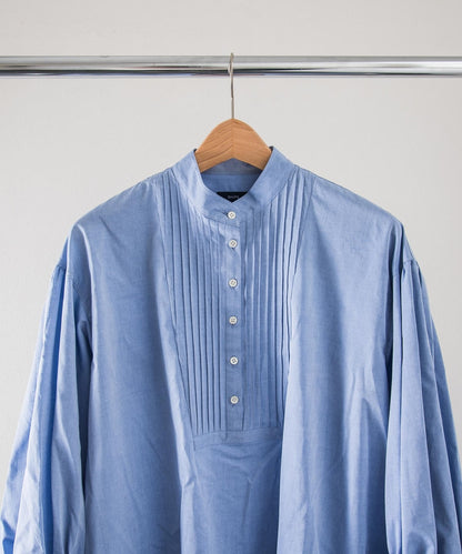SHOP PRESSピンタックボリュームブラウス