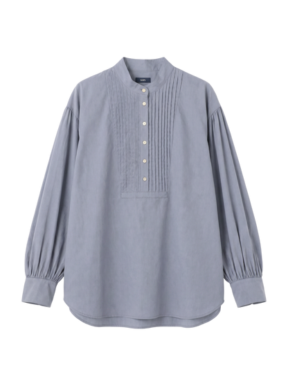 SHOP PRESSピンタックボリュームブラウス