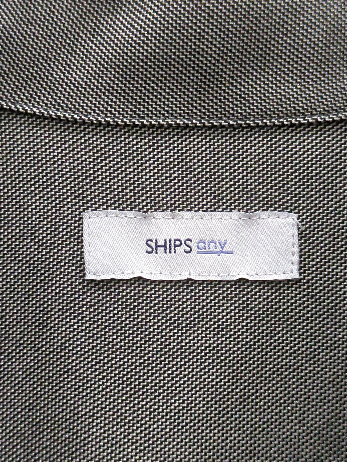 【WEB限定】SHIPS any:〈洗濯機可能〉シャーク フラットカラー パフスリーブ ワンピース