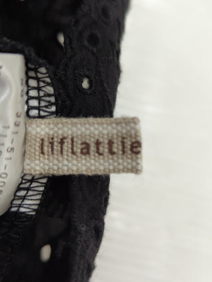 liflattie ships:レースバックスリットブラウス