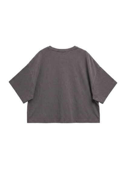 【WEB限定】〈UVカット〉USAコットンサイズチョイススリットTEE