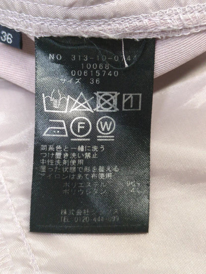〈手洗い可能〉ソリッドセミワイドパンツ
