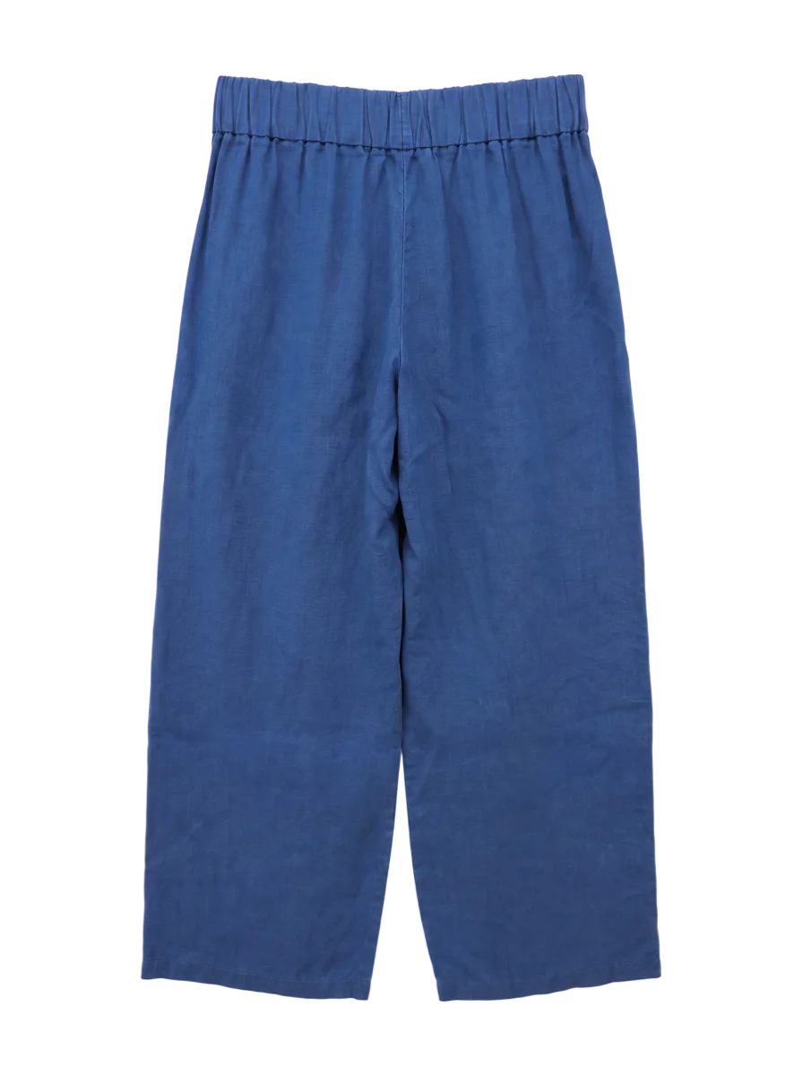 【WEB限定】〈手洗い可能〉リネンキャンバスポケットパンツ