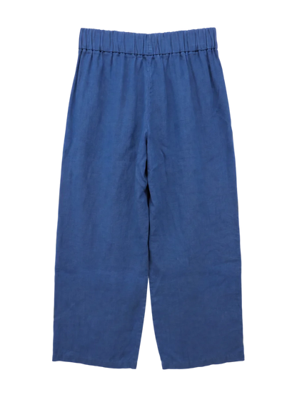 【WEB限定】〈手洗い可能〉リネンキャンバスポケットパンツ