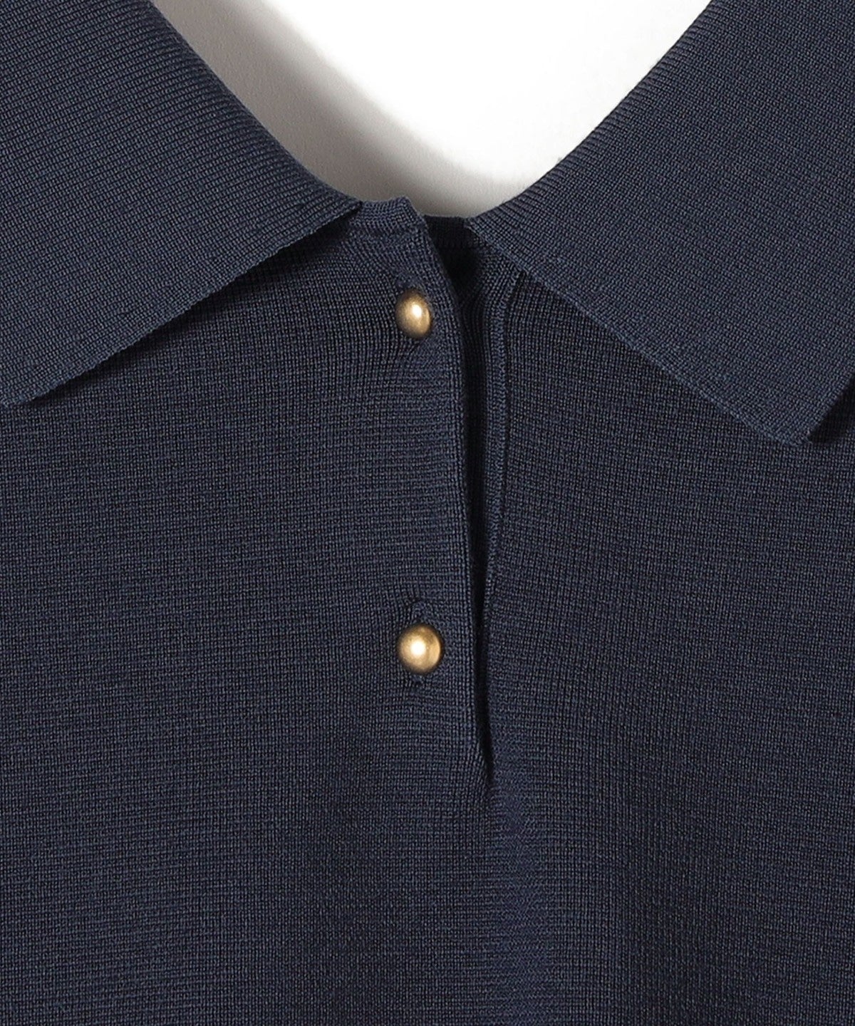 Primary NavyLabel:〈手洗い可能〉ミラノリブポロニット
