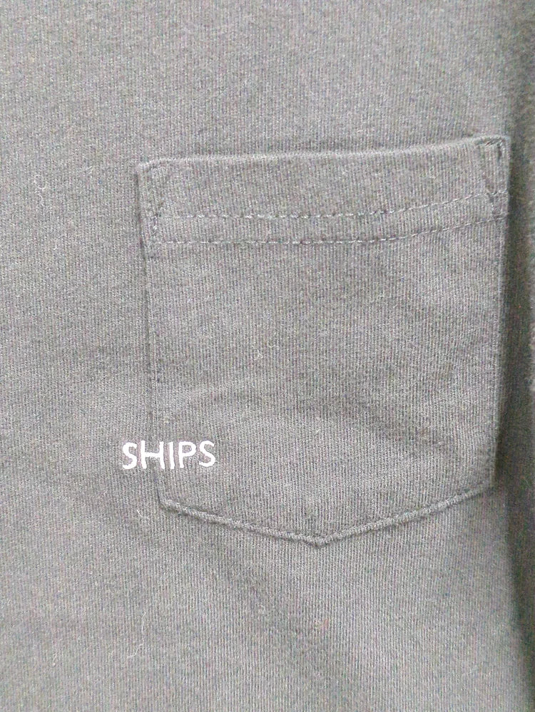【WEB限定】SHIPS KIDS:100〜160cm / ＜家族おそろい＞SHIPS マイクロロゴ ロングスリーブ TEE