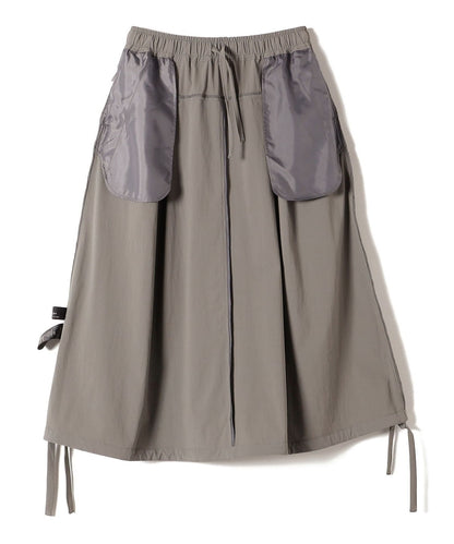 SHIPS Primary Navy Label:〈洗濯機可能〉バルーン スカート