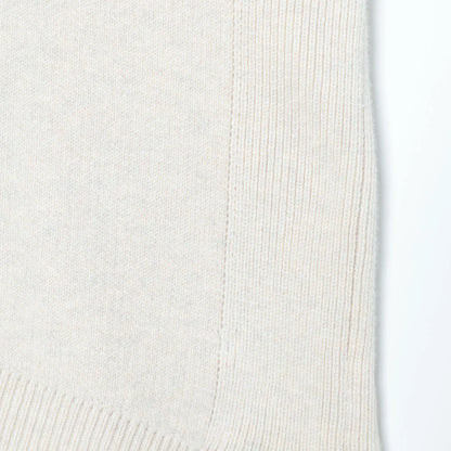 〈手洗い可能〉ジャカード ロゴ ニット ベスト 24SS