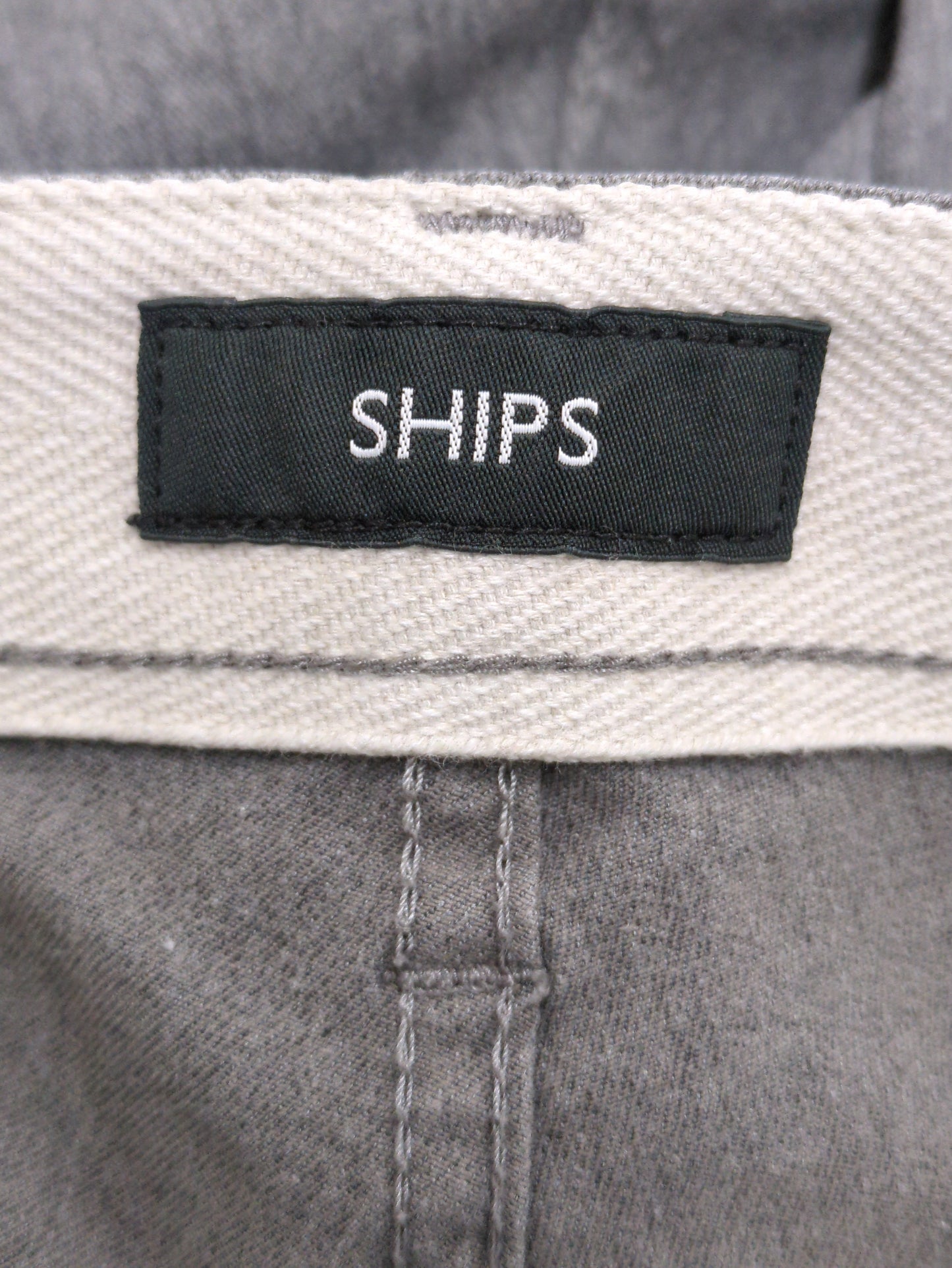 SHIPS:〈抗菌加工〉japan quality カラー テーパード スリム チノパンツ