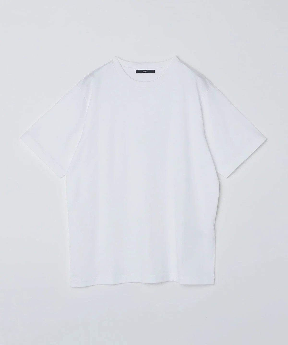 SHIPS:〈抗菌加工〉コットン クルーネック Tシャツ