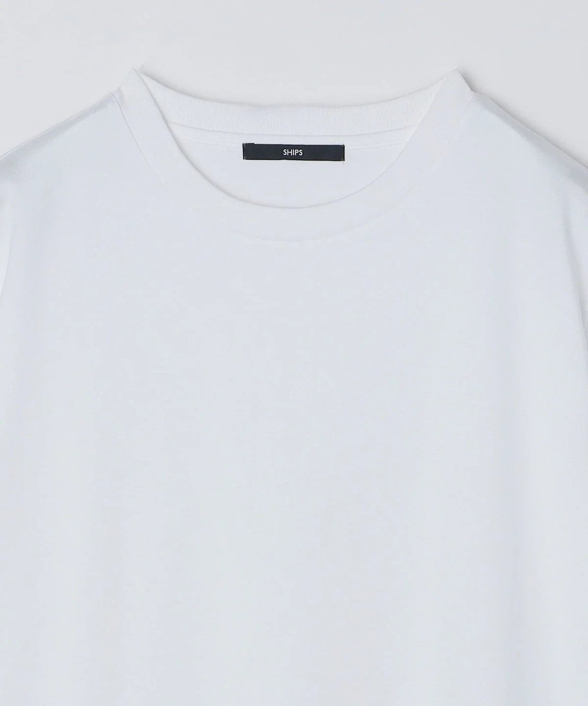 SHIPS:〈抗菌加工〉コットン クルーネック Tシャツ
