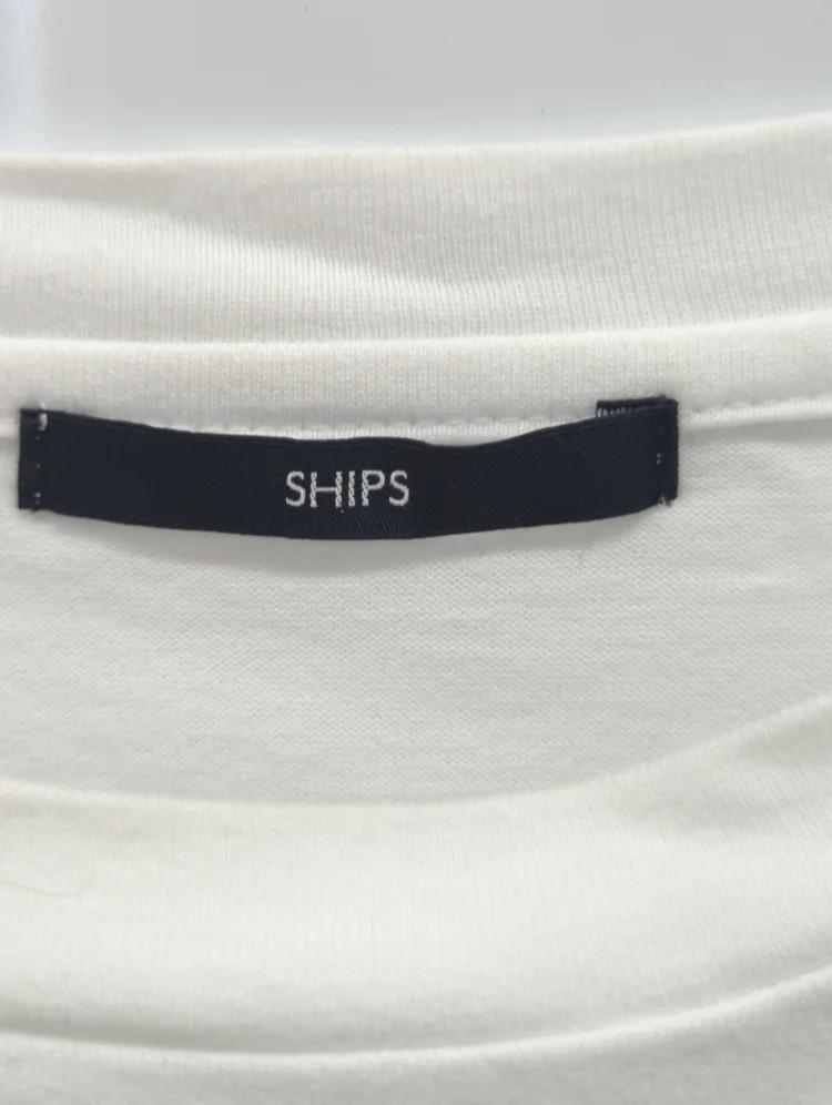 SHIPS:〈抗菌加工〉コットン クルーネック Tシャツ