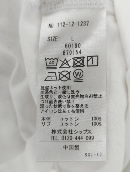 SHIPS:〈抗菌加工〉コットン クルーネック Tシャツ