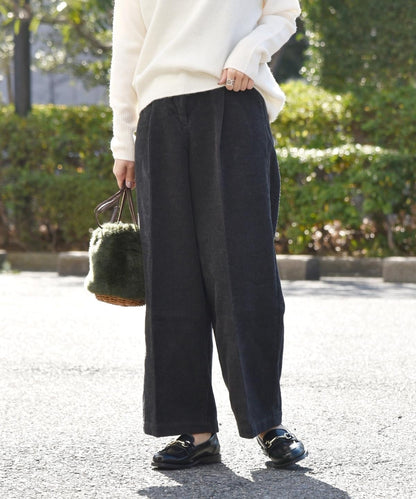 liflattie ships:コーデュロイストレートパンツ