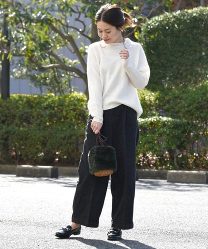 liflattie ships:コーデュロイストレートパンツ