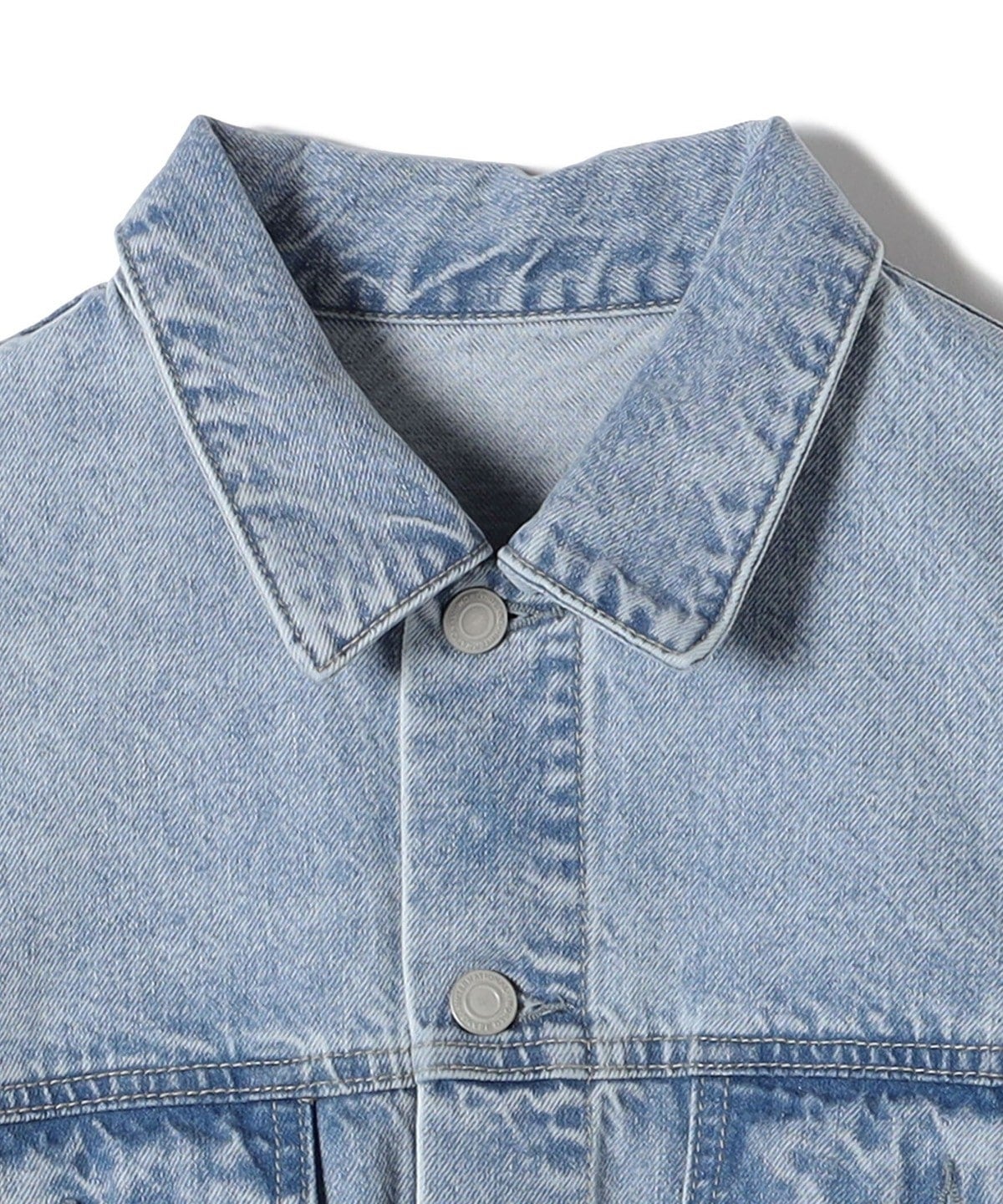〈洗濯機可能〉クロップド デニム ジャケット 24SS
