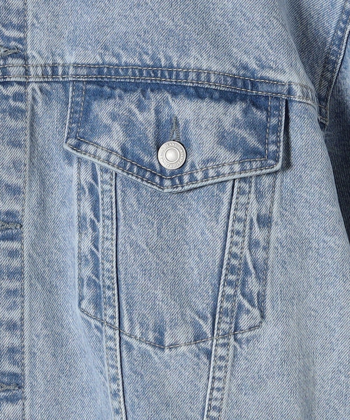 〈洗濯機可能〉クロップド デニム ジャケット 24SS