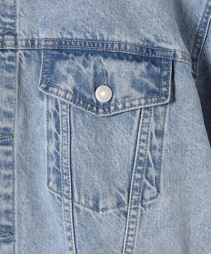 〈洗濯機可能〉クロップド デニム ジャケット 24SS