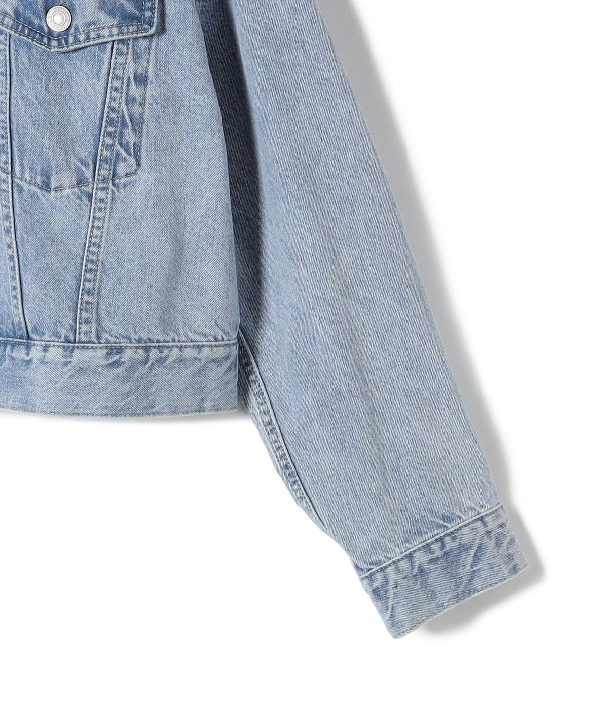 〈洗濯機可能〉クロップド デニム ジャケット 24SS