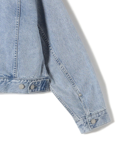 〈洗濯機可能〉クロップド デニム ジャケット 24SS