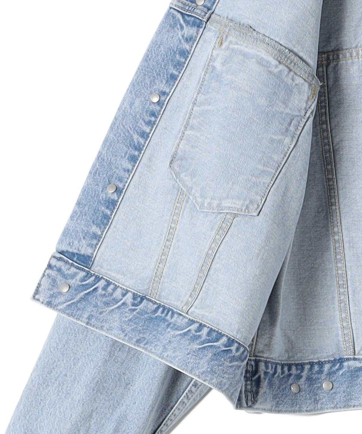 〈洗濯機可能〉クロップド デニム ジャケット 24SS