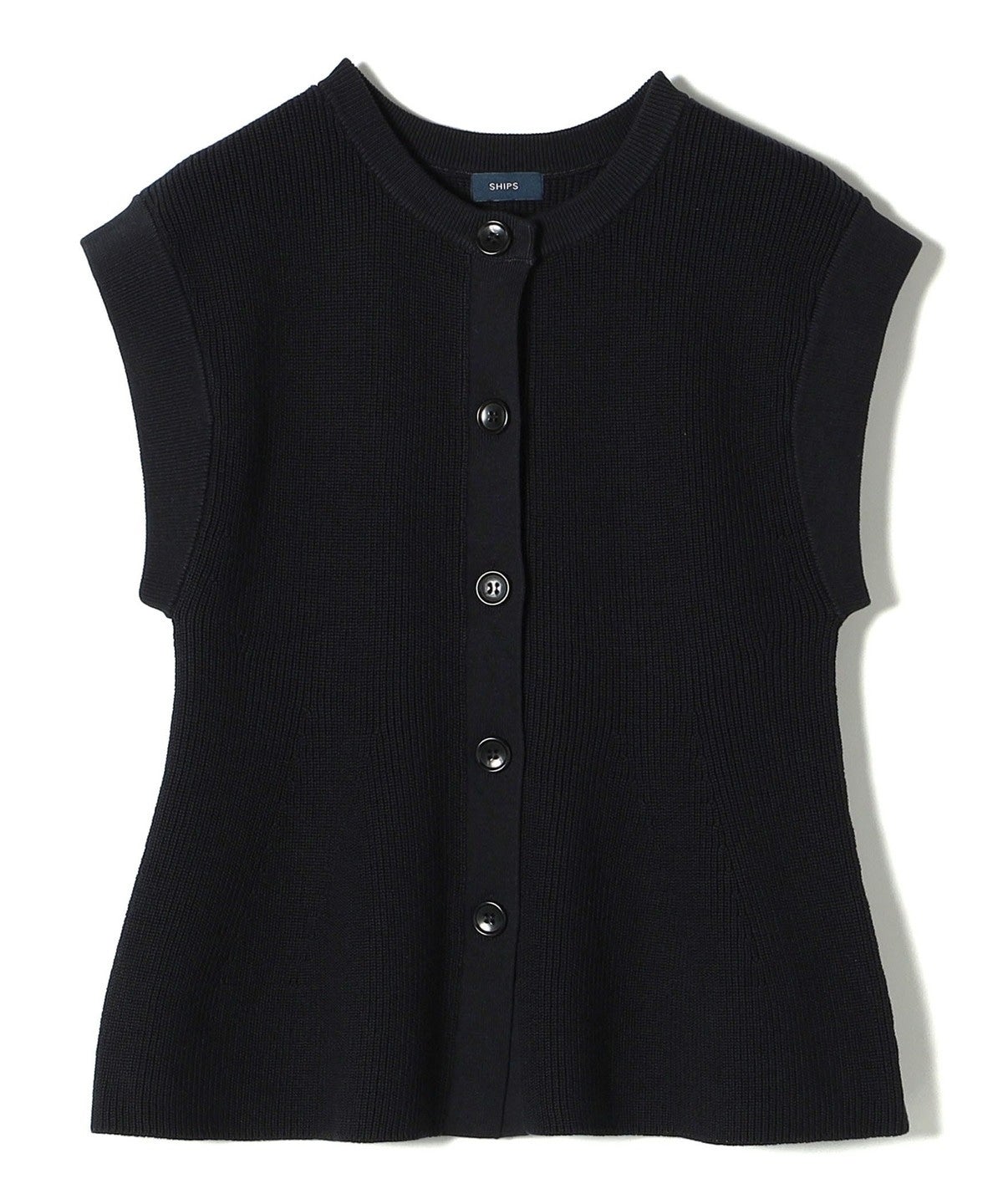 〈手洗い可能〉ギマ コットン Aライン シルエット ベスト