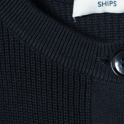 〈手洗い可能〉ギマ コットン Aライン シルエット ベスト