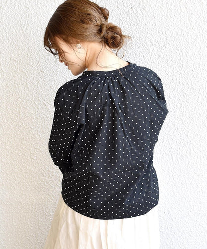 SHIPS Days STANDARD:ドット スキッパーシャツ 19SS