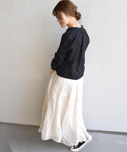 SHIPS Days STANDARD:ドット スキッパーシャツ 19SS