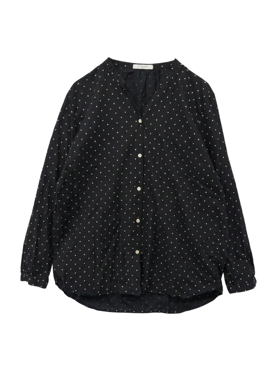 SHIPS Days STANDARD:ドット スキッパーシャツ 19SS