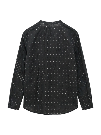 SHIPS Days STANDARD:ドット スキッパーシャツ 19SS
