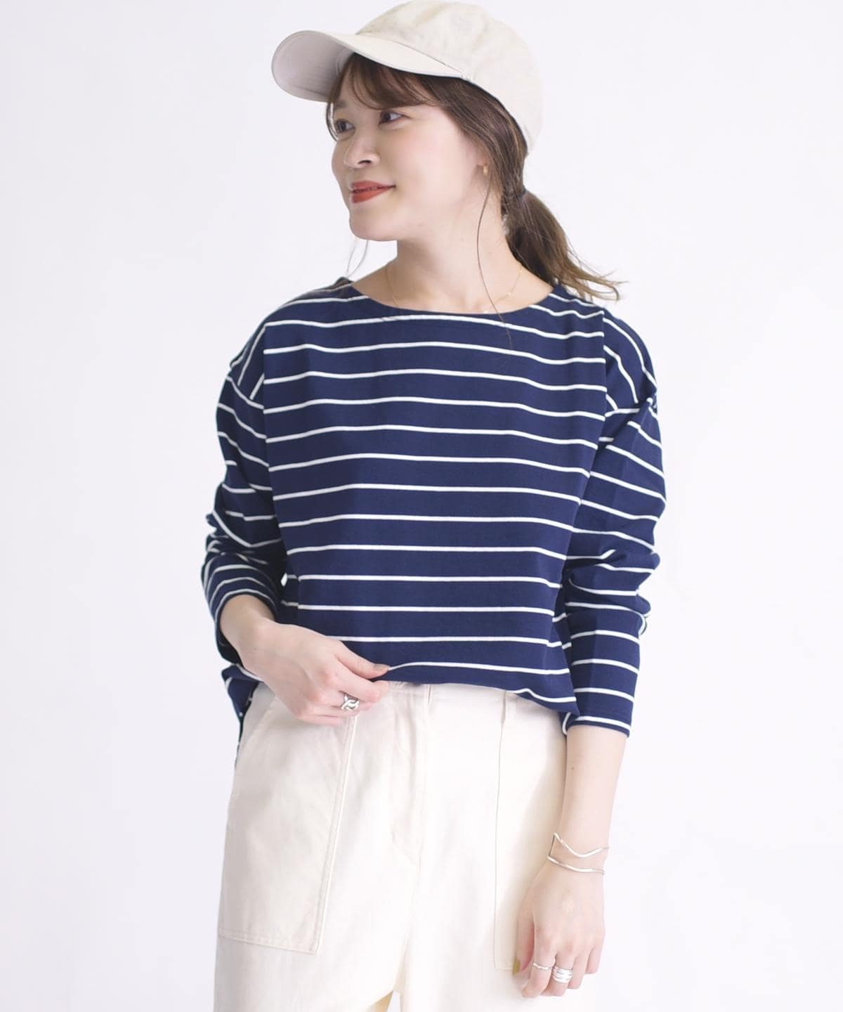 SHIPS Days STANDARD:バスクボーダーTee