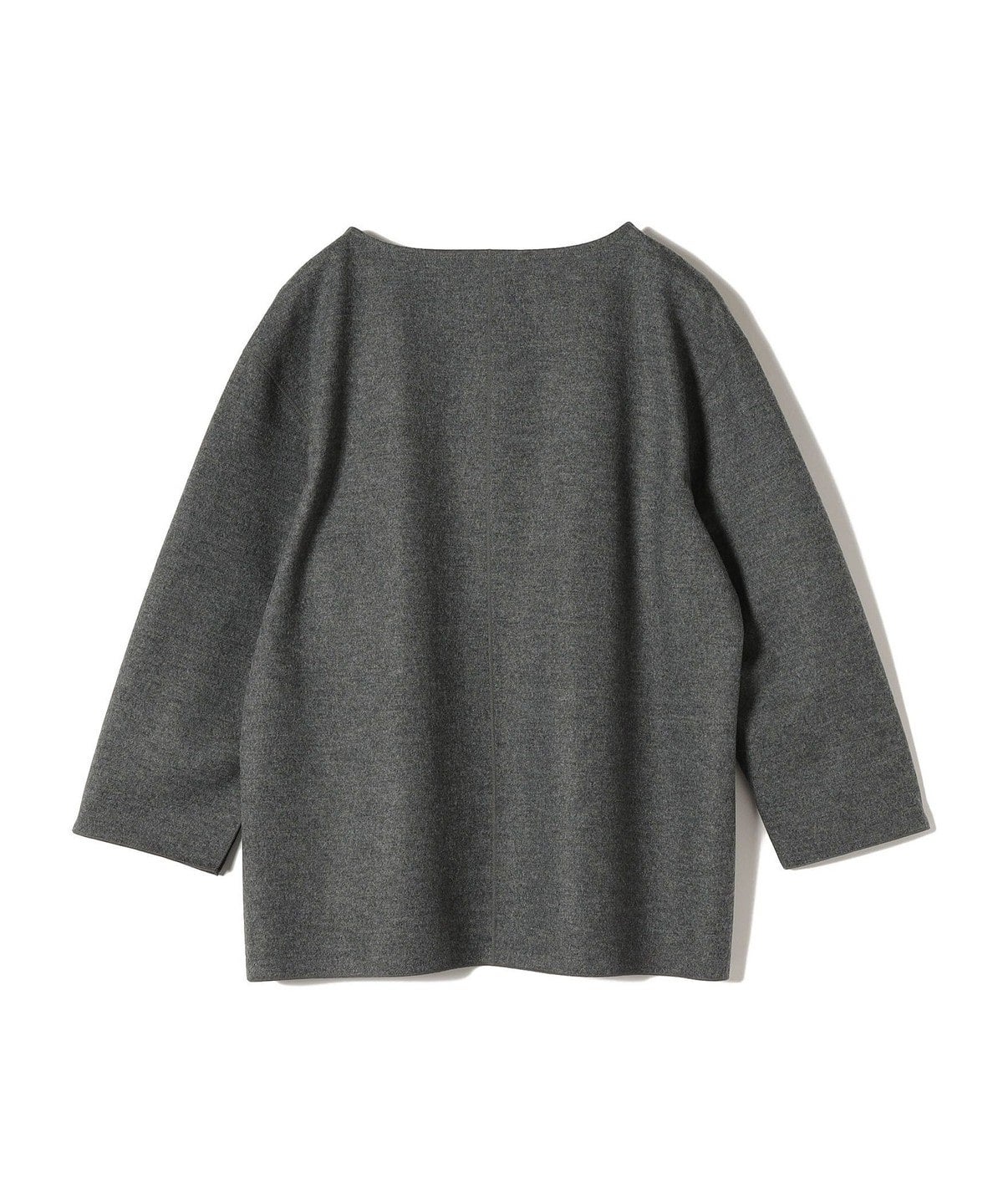 SHIPS Primary Navy Label:〈手洗い可能〉ウール ジャージー Vネック プルオーバー