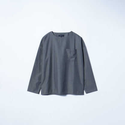 SHIPS JET BLUE: T/R プルオーバーシャツ 16FW