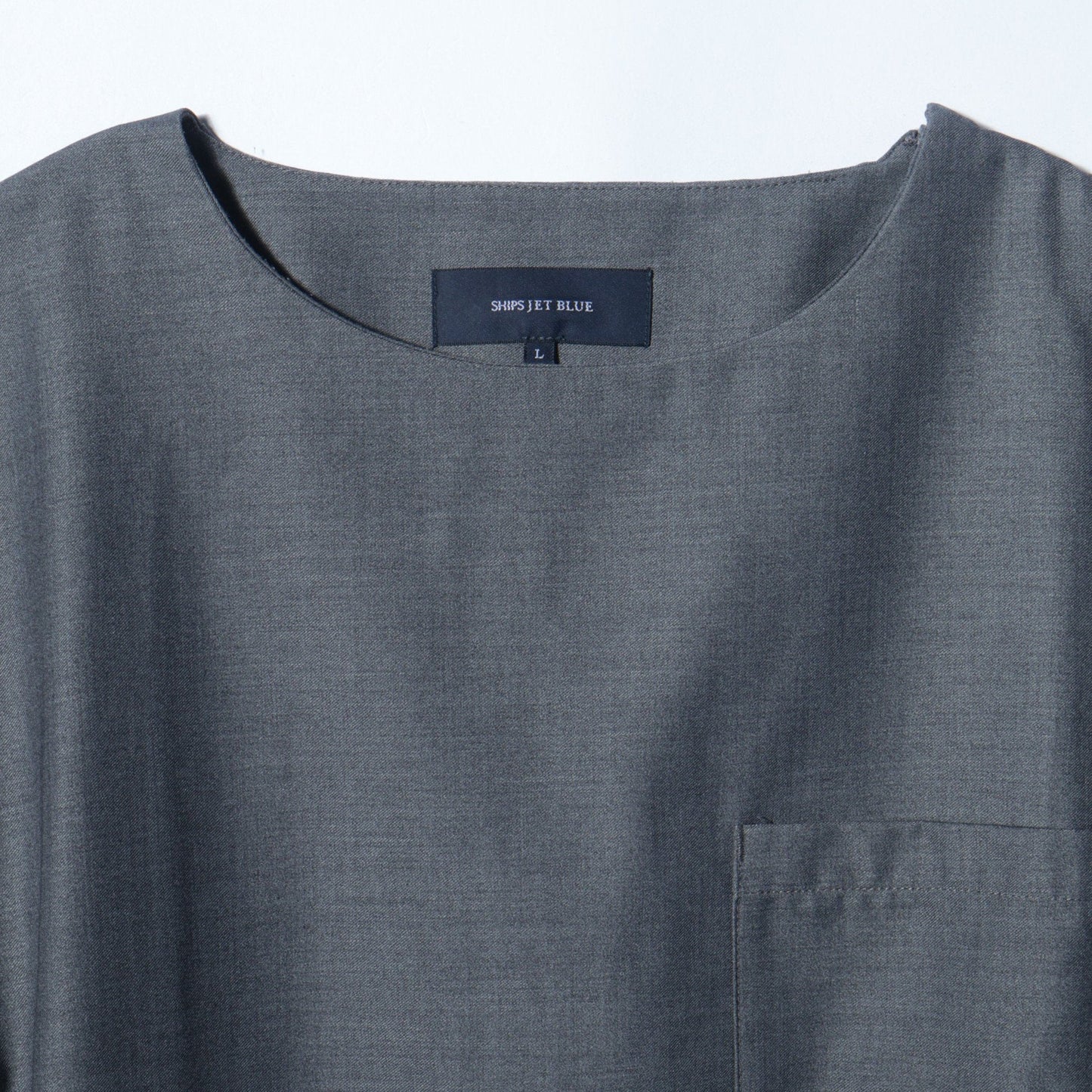 SHIPS JET BLUE: T/R プルオーバーシャツ 16FW