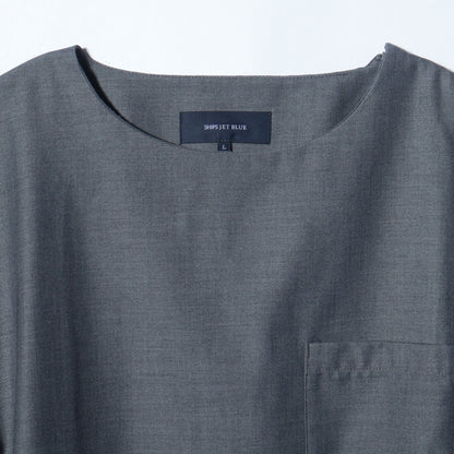 SHIPS JET BLUE: T/R プルオーバーシャツ 16FW