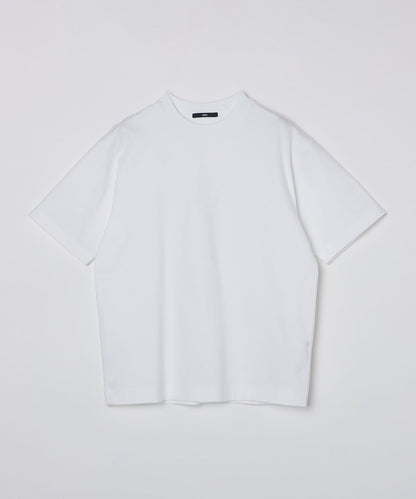 SHIPS: ハイゲージ クルーネック ポンチ Tシャツ